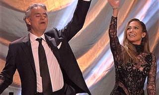 Jennifer Lopez y Andrea Bocelli: "Quizás, Quizás, Quizás"