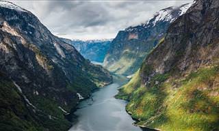 Explora La Belleza De Ensueño De Noruega En Alta Calidad