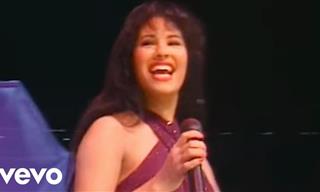 Selena Quintanilla Interpretando En Vivo Amor Prohibido