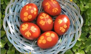 Cómo Tintar Los Huevos De Pascua Con Piel De Cebolla