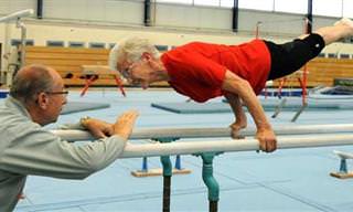 Una Joven Atleta de 86 Años Llamada Johanna Quaas