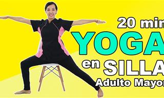 Salud Del Adulto Mayor: Ejercicios De Yoga En Silla Para Estar Activo