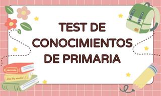 Test De Conocimientos De Primaria