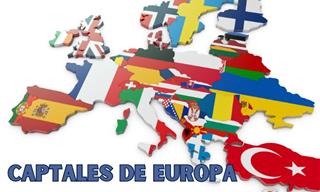 Test De Geografía: <b>Capitales</b> Europeas