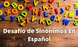 Desafío De <b>Sinónimos</b> En Español