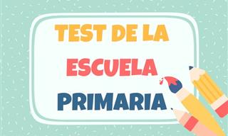 Test De Conocimientos De La Escuela Primaria