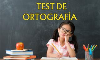 Test De Ortografía En <b>Español</b>