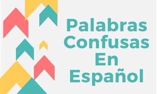 Palabras Confusas En Español