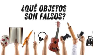 ¿Qué Objetos Son Falsos?