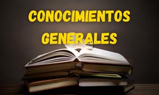 Prueba Épica De Conocimientos Generales