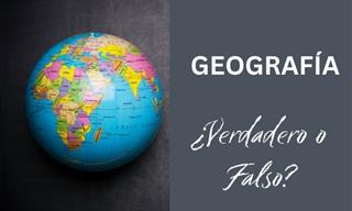 Geografía Mundial: Edición ¿<b>Verdadero</b> o <b>Falso</b>?