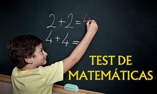 Desafiante <b>Test</b> De Matemáticas